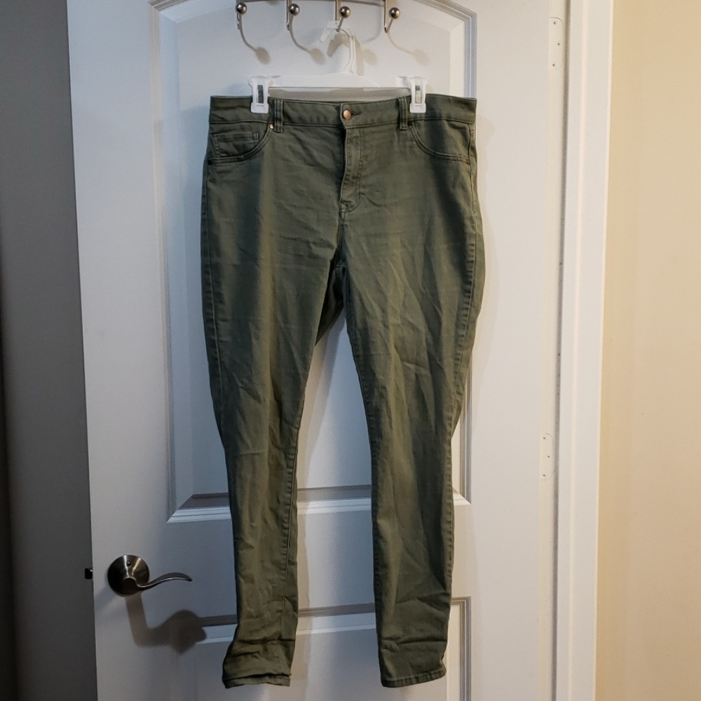 Green Jeggings